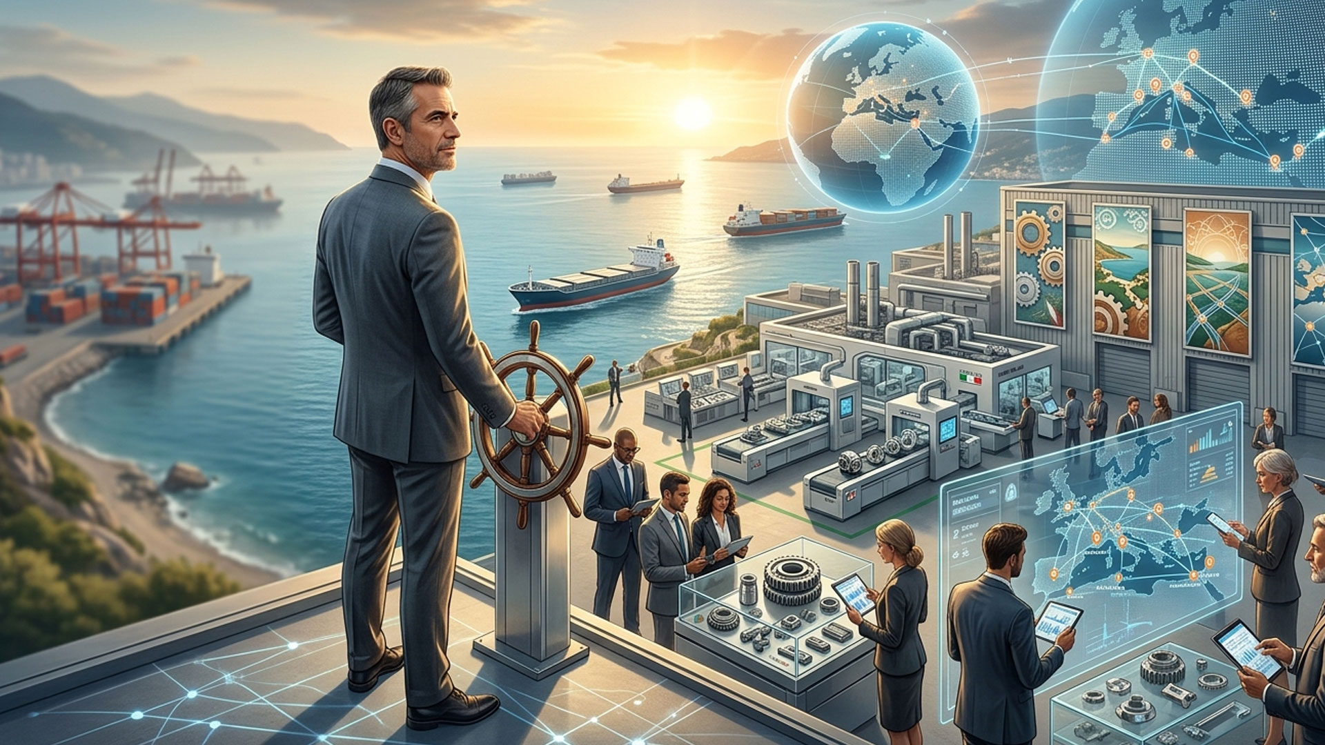 perché la produzione torna in Italia e come strutturare una rete di agenti di commercio d'élite con AgentScout